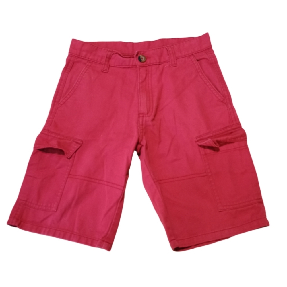 U.S. Polo Assn. Red Cargo Shorts for Youth